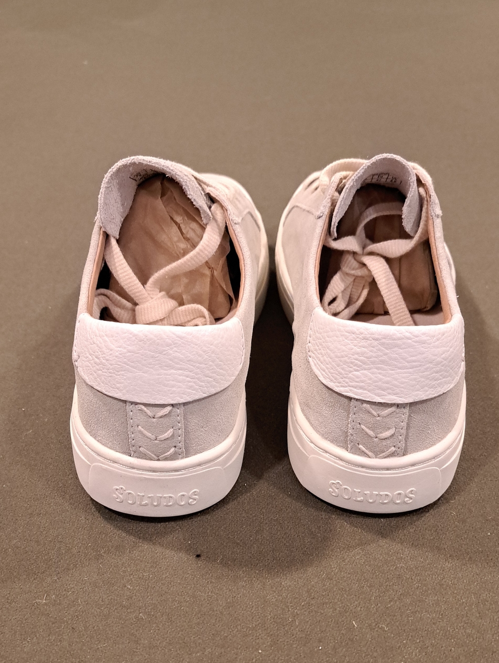 Soludos The Ibiza Classic Sneaker - Color: Stucco Grey - Size: Men 9 - Picture 6 of 10